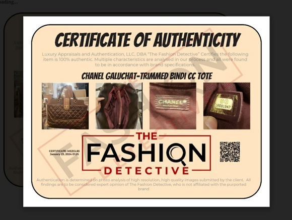 CHANEL Paris-Bombay Stingray Tote - Picture 3 of 17